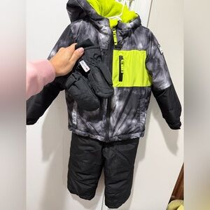 SNozu Neon Green Fleece Jacket